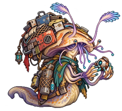 Gnarefuroid: scrap merchant