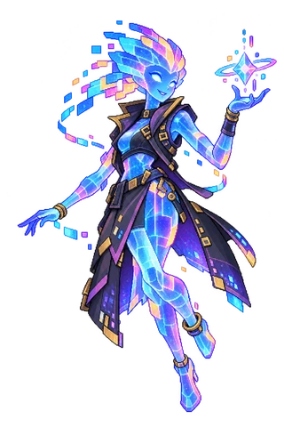 Living Hologram: performer