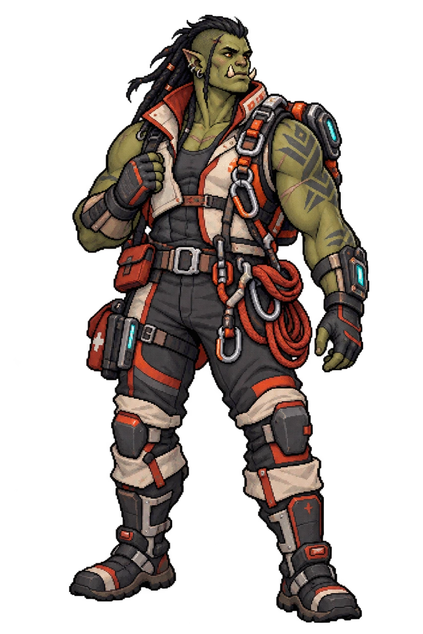 Orc: mercenary