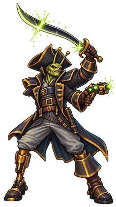 Pixel art of Free Captain