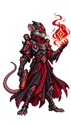 Pixel art of Hellknight Signifer