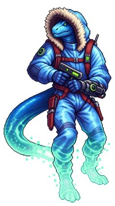 Pixel art of Paradoxical Solipsist
