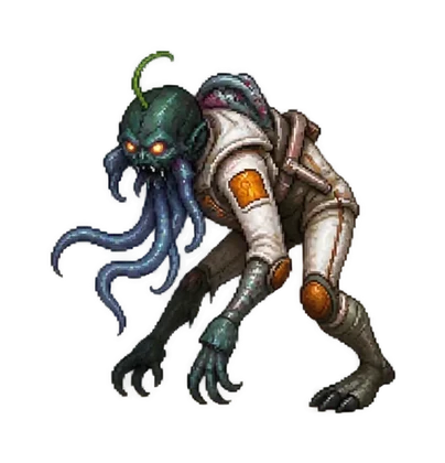 Pixel art of Void Zombie