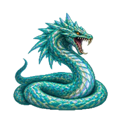 Pixel art of Glass Serpent
