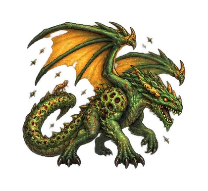 Pixel art of Young Host Dragon