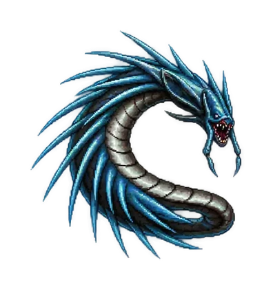 Pixel art of Rendworm