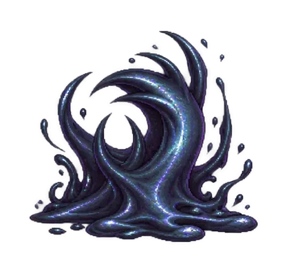 Pixel art of Ferrofluid Ooze