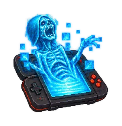 Pixel art of Digital Ghost Vidgamer