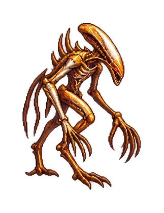 Pixel art of Alloid (Ship Stealer)