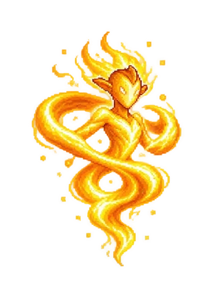 Pixel art of Flarysca