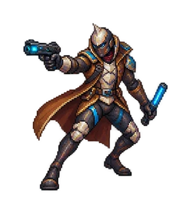 Pixel art of Free Captain Knave