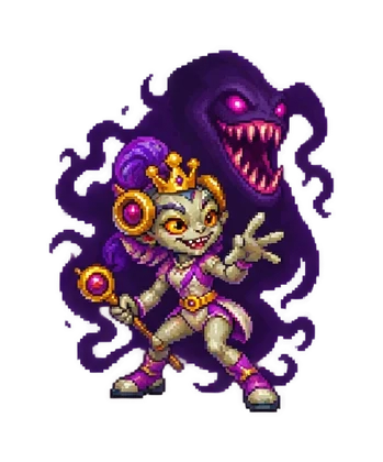 Pixel art of Gnackle