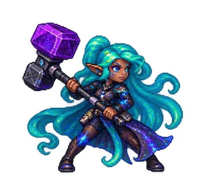 Pixel art of Obrhinnshee