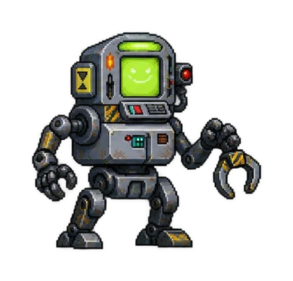 Pixel art of Tax-class Civil Robot