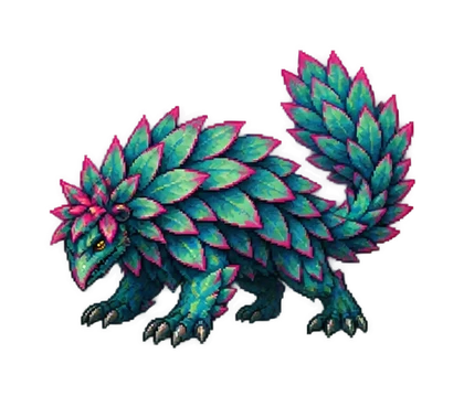 Pixel art of Supenga Pup