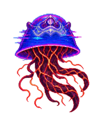 Pixel art of Civusdaemon