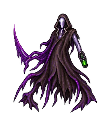 Pixel art of Deprimogon