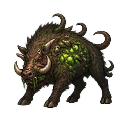 Pixel art of Irradiated Undead Charger