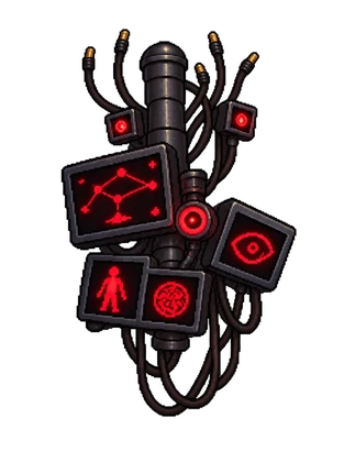 Pixel art of Malevolent AI