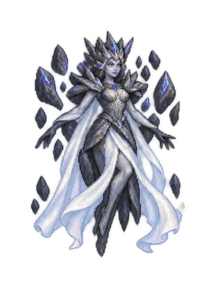 Pixel art of Sterieid Queen