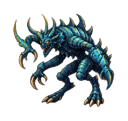 Pixel art of Athraxer