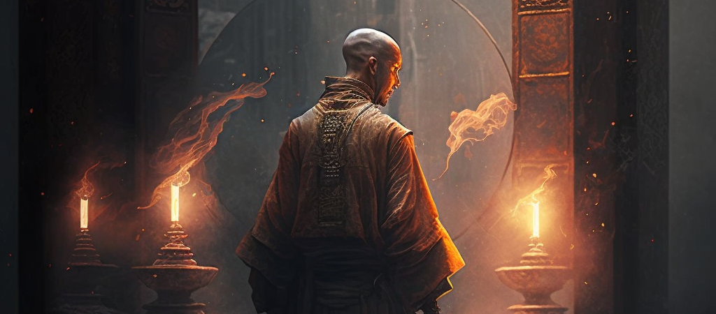 a monk in d&d